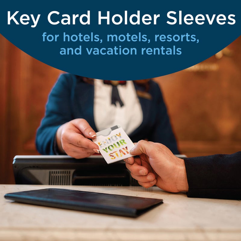 Guardian Key Card Holder Sleeves, Pack of 500 Small Envelopes for Hotel Key Cards, Gift Cards, Credit Cards, and More, 2 â…œ Inches x 3 Â½ Inches, Colors - Image 4